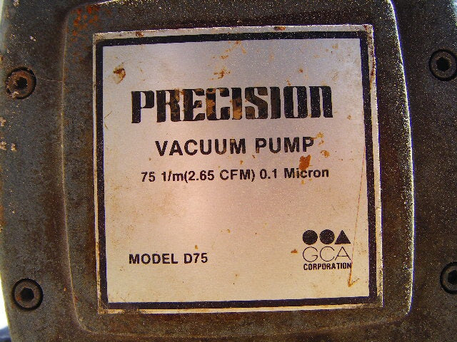 Precision Vacuum Pump - 2.65 CFM Precision Scientific Co. 