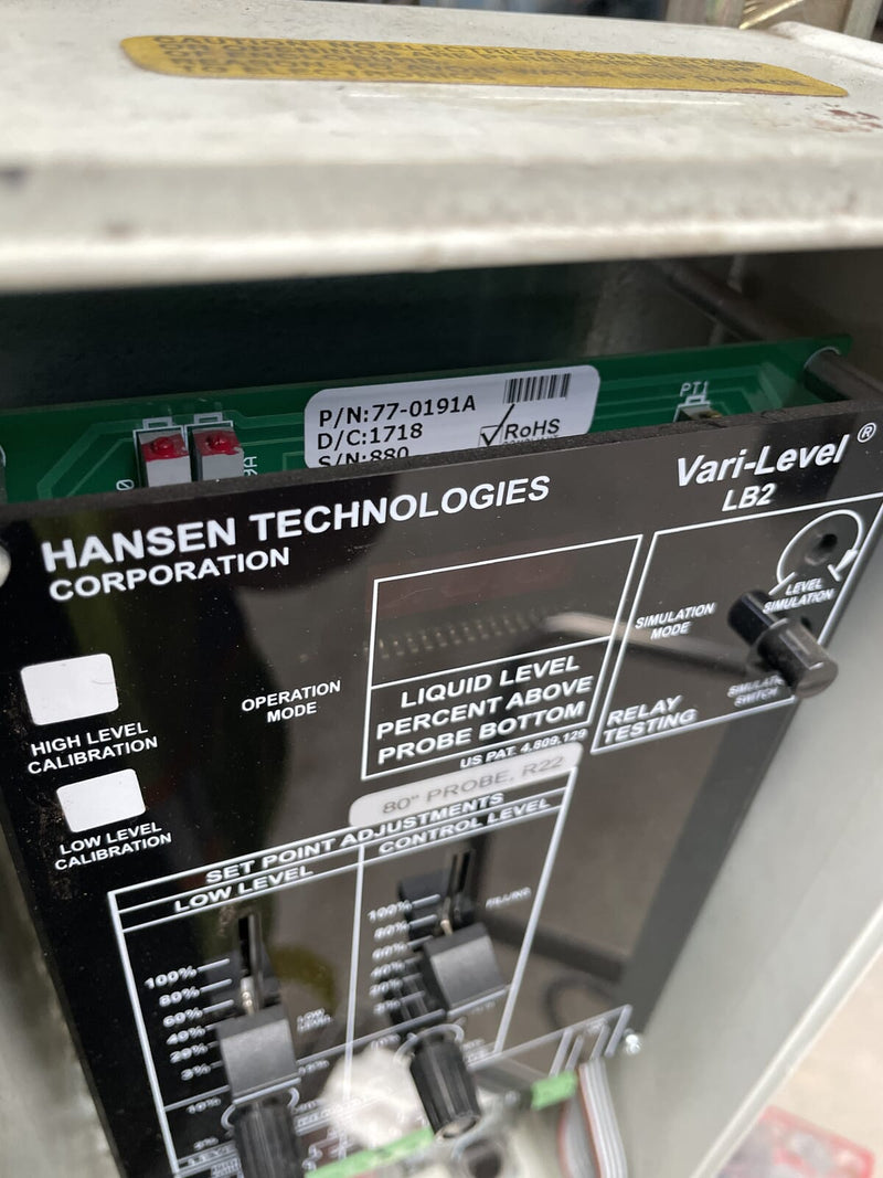 Hansen Technologies LB2-115 Liquid Vari-Level Adjustable Control ( 115 Volt, 2-Relay)