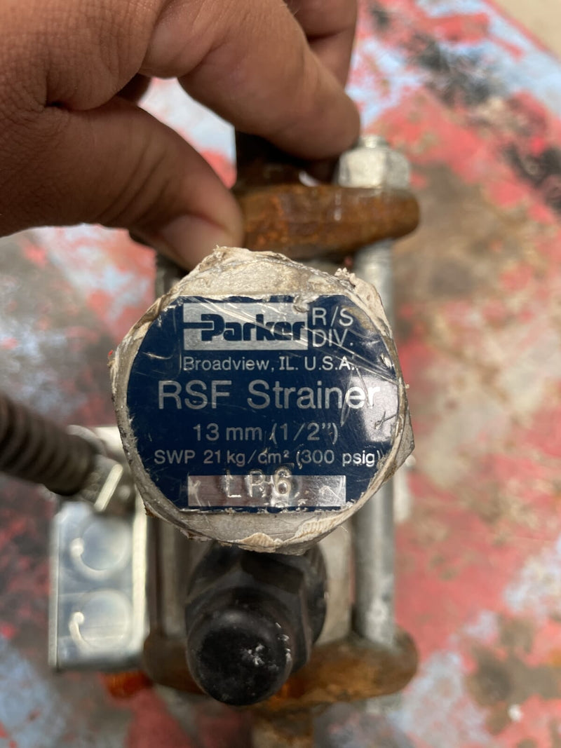Parker S6N Refrigerant Solenoid with RSF Strainer ( Size: 3/16" (5mm)