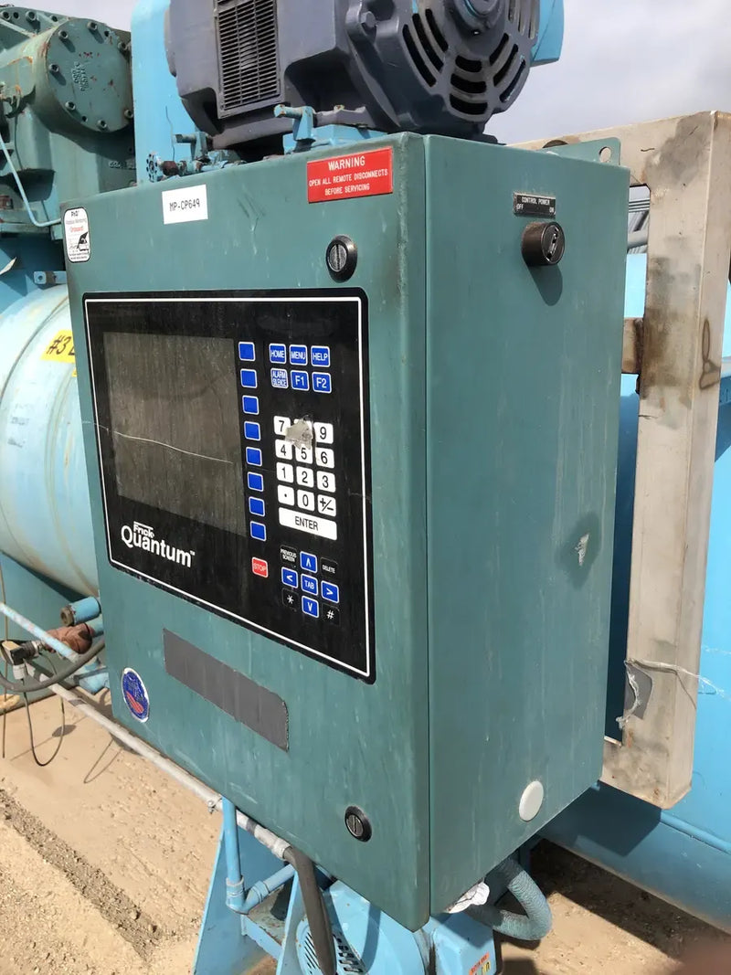 Frick Rotary Screw Compressor Package (MISSING SCREW, 250 HP 460 V, Frick Micro Control Panel)