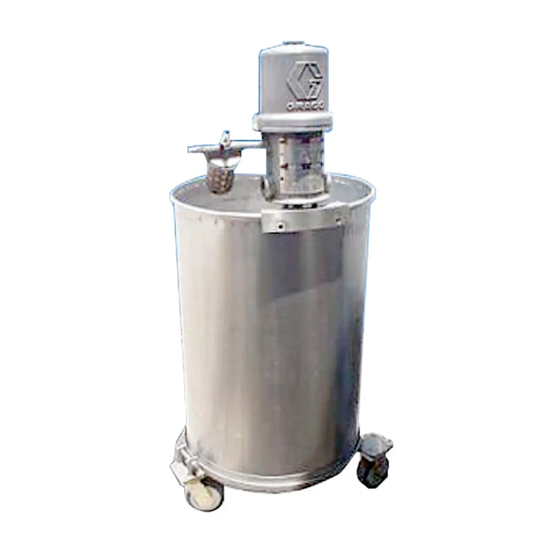 Stainless Steel Tank with Graco Drum Pump- 40 Gallon