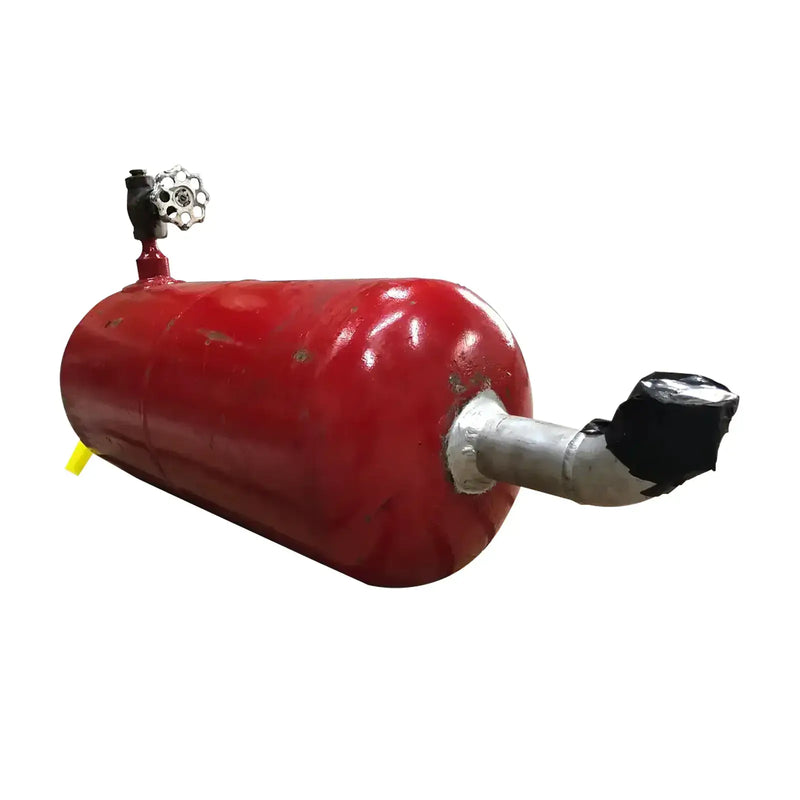 Vilter A934700 Horizontal Oil Separator (10in X 32in. 15 Gallons)