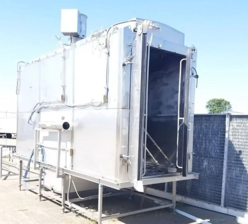 Sani-Matic Automatic Smoke House Cart Washer With A/B Plc Controls
