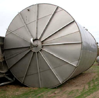 Single Shell Silo Tank 25,000 Gallon Valley Foundry & Machine Works 