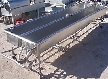 Stainless Steel 2-Compartment COP Tank- 200 Gallon Genemco 