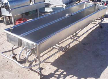 Stainless Steel 2-Compartment COP Tank- 200 Gallon Not Specified 