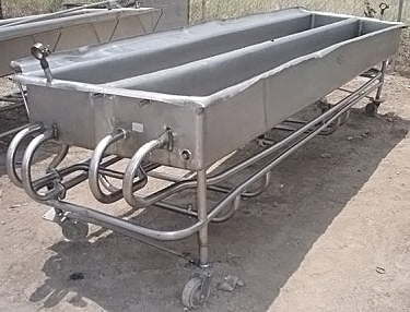 Stainless Steel 2-Compartment COP Tank- 235 Gallon Not Specified 