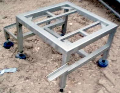 Stainless Steel 2-Step Stairs Not Specified 