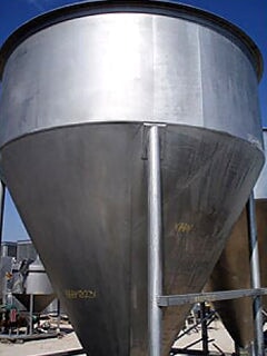 Stainless Steel Cone Bottom Tank - 750 Gallon Not Specified 