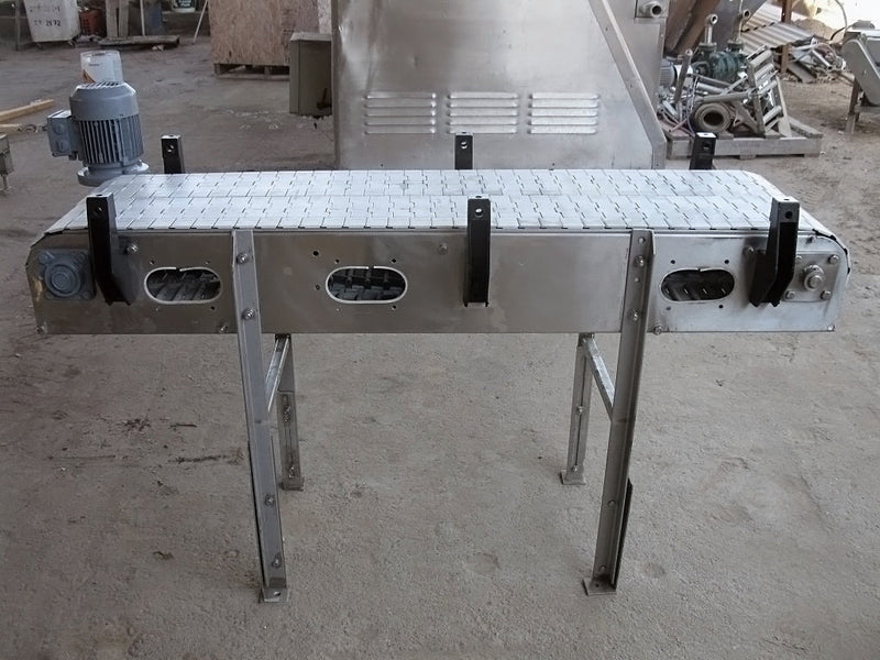 Stainless Steel Conveyor – 1 Ft. 3 In. Wide Not Specified 