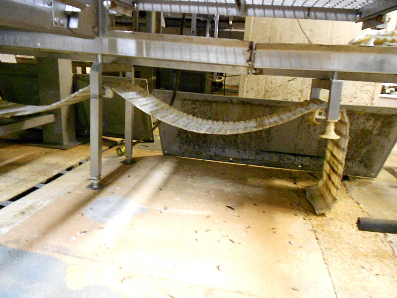 Stainless Steel Conveyor - 12 in. W x 23 ft. L Not Specified 