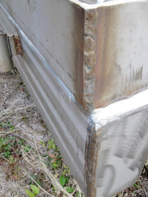 Stainless Steel Diamond Plate Mezzanine Work Platform with Hand Rails Not Specified 