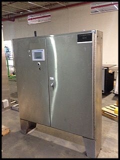 Stainless Steel Double Door Electrical Cabinet Not Specified 