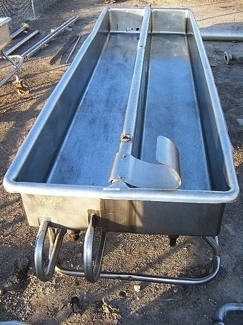 Stainless Steel Dual Compartment Cop Wash Tank Not Specified 