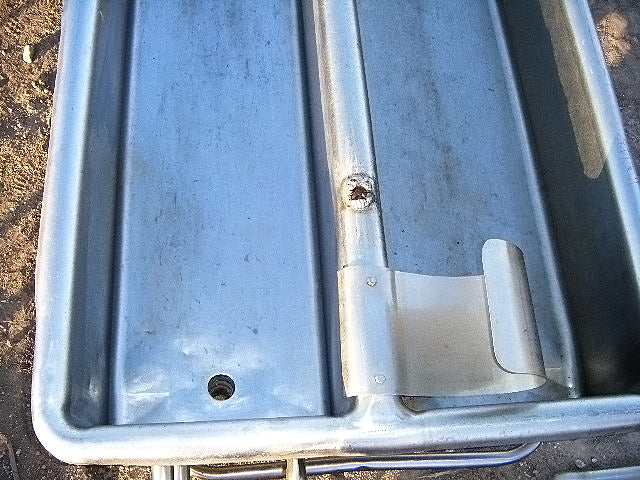 Stainless Steel Dual Compartment Cop Wash Tank Not Specified 