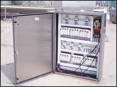 Stainless Steel Electric Control Panel Not Specified 