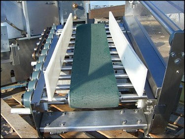 Stainless Steel Frame Belt Conveyor - 8 in. Wide Not Specified 