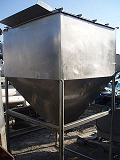 Stainless Steel Hopper- 30 Cu. Ft. Not Specified 