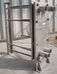 Stainless Steel Plate Heat Exchanger - 32 sq. ft. Not Specified 