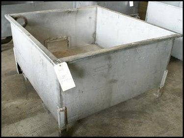 Stainless Steel Rectangular Tank - 250 Gallons Not Specified 