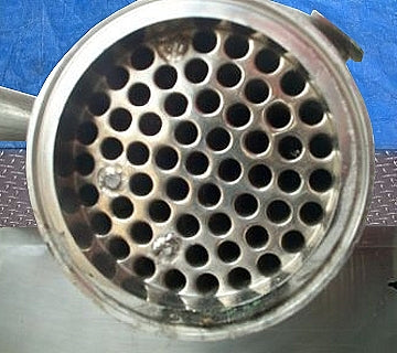 Stainless Steel Shell and Tube Heat Exchanger - 17.74 sq. ft. Not Specified 