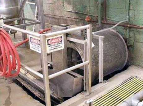 Stainless Steel Single Drum Wastewater Dewatering Screen Not Specified 