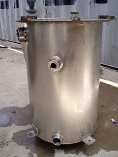Stainless Steel Single Shell Tank-18 Gallon Genemco 