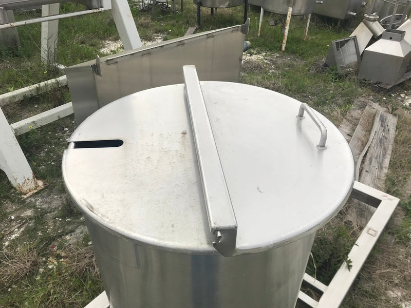 Stainless Steel Single Shell Tank - 50 gallons Genemco 