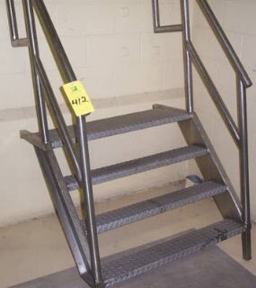 Stainless Steel Staircase Not Specified 
