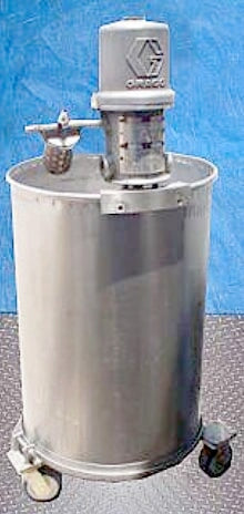 Stainless Steel Tank with Graco Drum Pump- 40 Gallon Genemco 