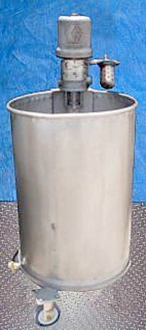 Stainless Steel Tank with Graco Drum Pump- 40 Gallon Genemco 