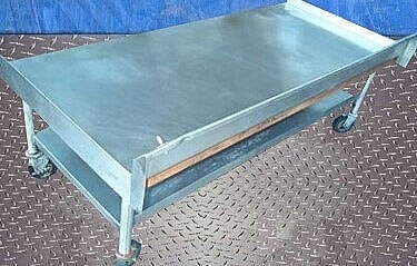 Stainless Steel Two Tier Table Not Specified 