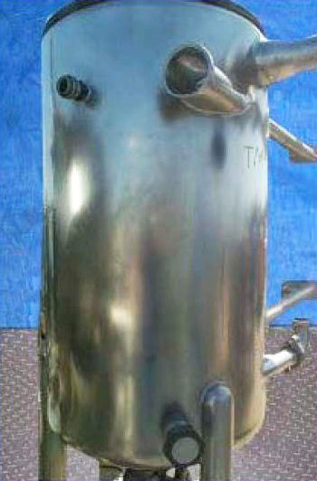 Stainless Steel Vacuumizer Tanks- 75 Gallon (ea.) Not Specified 