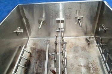 Stainless Steel Wash Tank SOLD Not Specified 