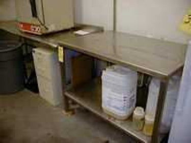 Tables Stainless Steel Not Specified 