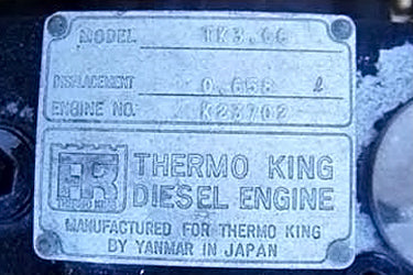 Thermo King Corporation Electric/Diesel Refrigerated Box Thermo King 