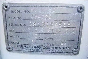 Thermo King Corporation Electric/Diesel Refrigerated Box Thermo King 
