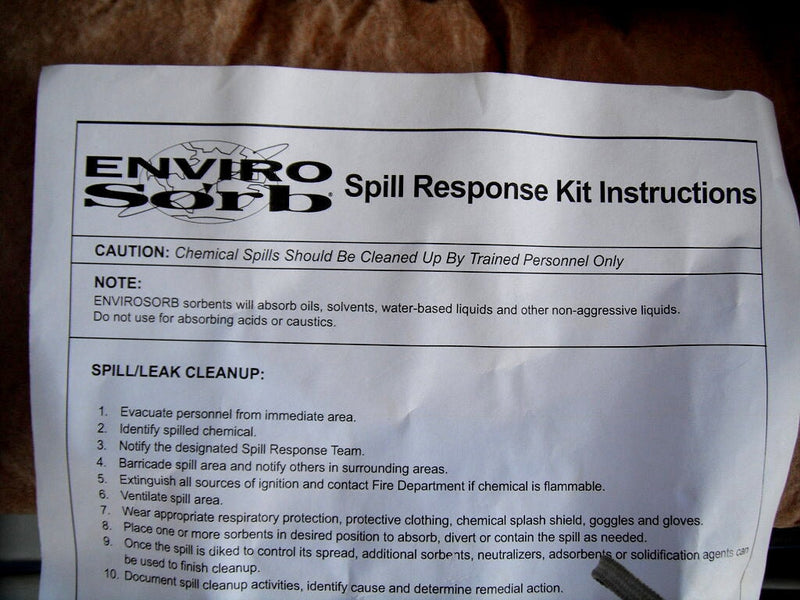 Tool Kaddie with General Emergency Spill Response Kit Tool Kaddie 