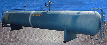 Tri-Lett Industries Ammonia Receiver Tank- 1000 Gallon Tri-Lett Industries 