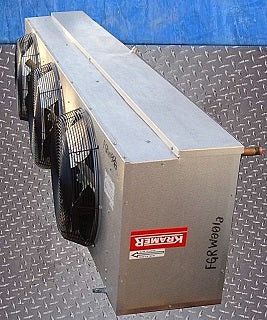 Un-Used Kramer CSA Medium Silhouette Air Defrost Evaporator- 3.75 Ton Kramer 