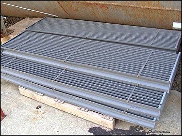 Un-Used Plastic Louvers for Condensing Towers Not Specified 