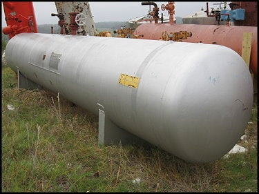 United State Steel Corporation Horizontal Ammonia Receiver Tank – 2009 Gallons United State Steel Corporation 
