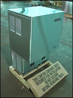 Unused Scotsman Touchfree Air Cooled Nugget Ice Maker and Dispenser Scotsman 