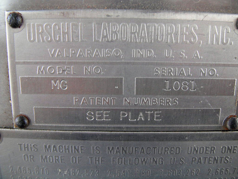 Urschel Comitrol® MG Processor Urschel Laboratories Inc. 