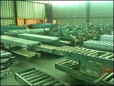 Used Roller Type Conveyor Not Specified 