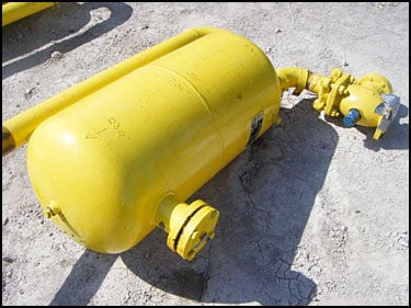 Vilter Vertical Oil Separator Tank- 23 Gallons Vilter 