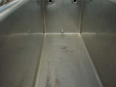 Wash Tank Stainless Steel - 110 Gallon Not Specified 