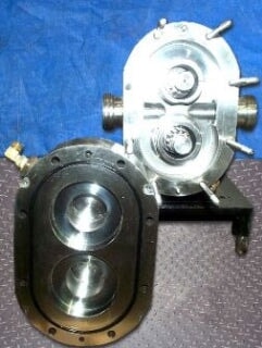 Waukesha Model U-30 Positive Displacement Pump with Jacketed Faceplate Waukesha 