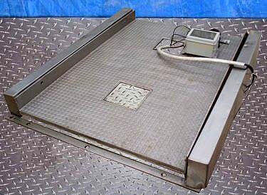 Weigh-Tronix Stainless Steel Platform Scale- 6 ft. x 4 ft. Weigh-Tronix 