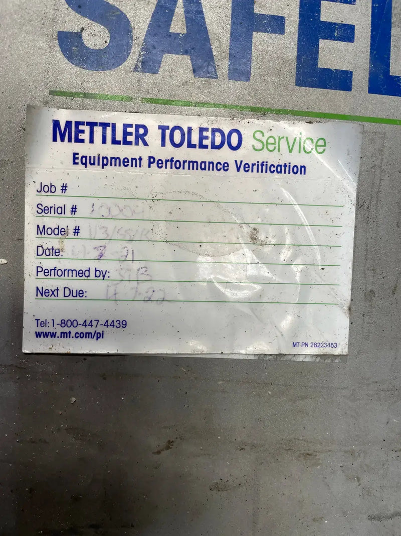 Mettler Toledo Safeline PowerPhase Metal Detector